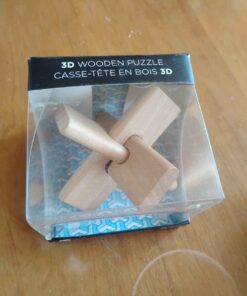 3D wooden puzzle