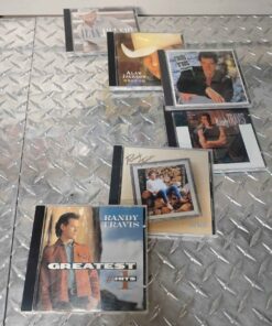 Randy Travis and Allan Jackson CDs