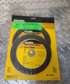 Coastal metal and masonary cutting blades