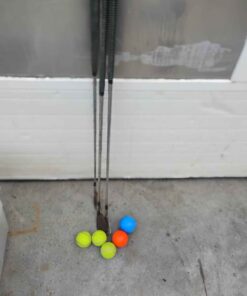Golf club tennis ball job lot