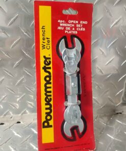 Power Master 4 piece open end wrench set