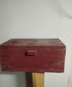 Antique wooden treasure/ storage chest