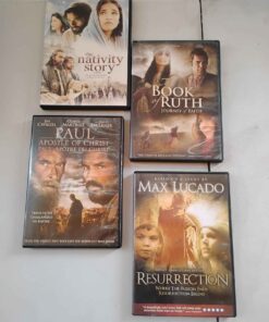 The Nativity story, book of Ruth, the Resurrection, and the book of Paul