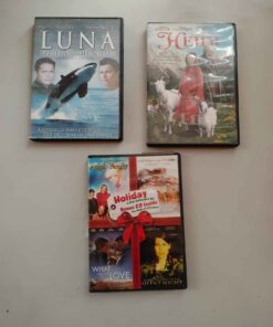 Luna , Heidi and holiday 4 pack DVD collection