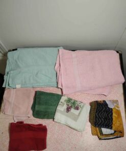 Assorted towels and cloths