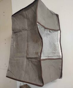 90 litre zippered storage bag with Clear see through window