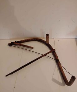 Antique wheat cradle