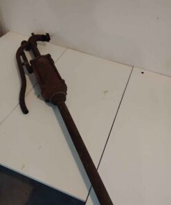 Antique lever style fuel pump