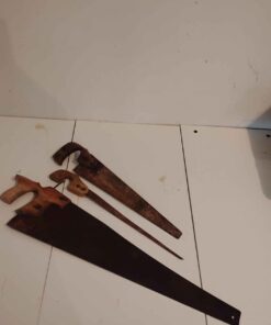 3 Antique handsaws