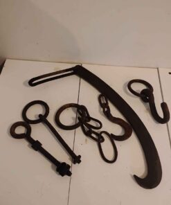 Antique lifting hooks etc
