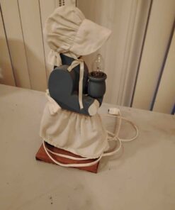 maid with light up candle