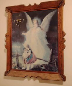 Guardian angel wall clock
