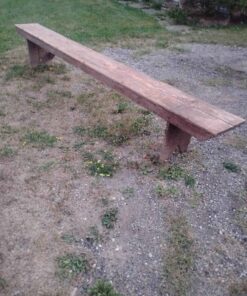 Antique church bench