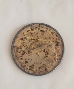 Silver 1867 - 1967 Canadian quarter