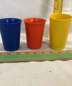 Tupperware primary colours Tumblers