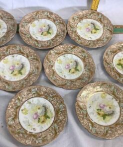 Set of 8 German Plates