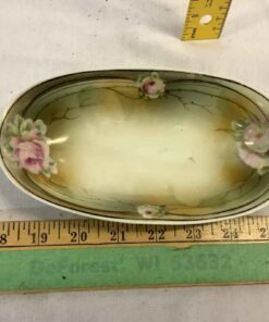 German Floral Pickle Dish