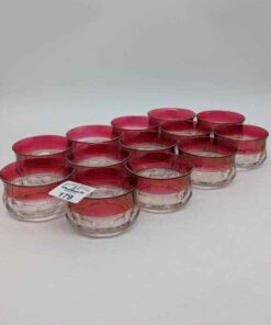 King's Crown Thumbprint dessert Bowls