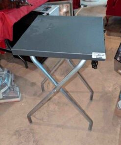 Metal slide projector table Model #1020