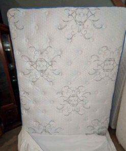 Pillow top mattress and boxed springs