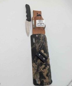Buck knife and sheath