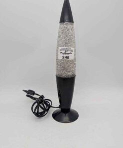 3D rocket glitter lava lamp