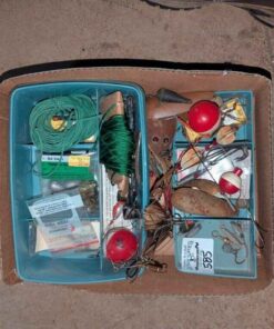 Assorted fishing tackle