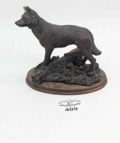 Wolf statue