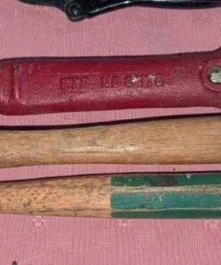 Nail puller and ball peen hammer