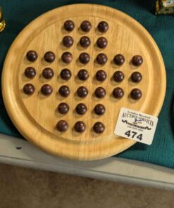 Wooden marbles & wooden display base