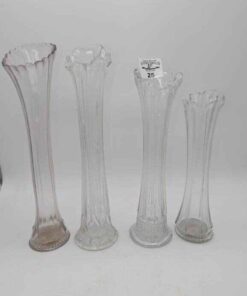 Ruffle Edged vases