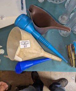 Funnels and pitcher