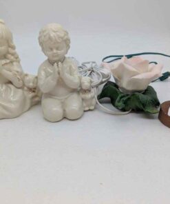 Illuminating Angel figures, Flower etc