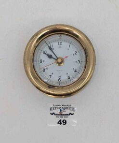 Brass Ship's Binnacle clock