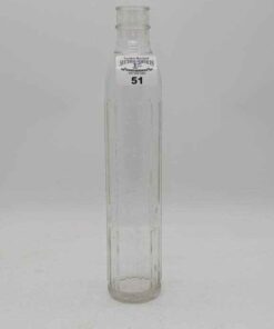 Vintage Shell motor Oil glass bottle