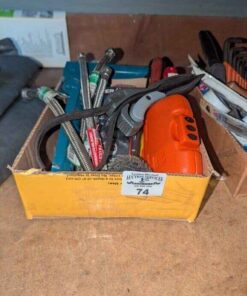 Plumbing connections, caulking gun, laser lock, etc