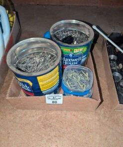 Spiral nails, screws, wall anchors