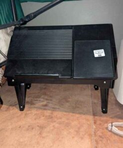 Portable folding lap top table