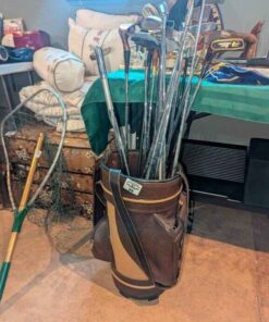 Golf Clubs and bag