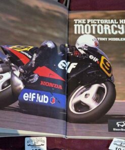 Pictorial History of Motorcycling coffee table book