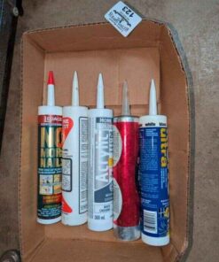 No more nails, Caulking, sealant etc