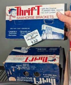 Thrift T Sawhorse brackets