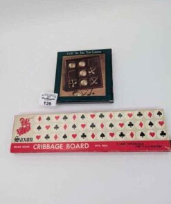 Golf Tic Tac Toe and Cribbage board game