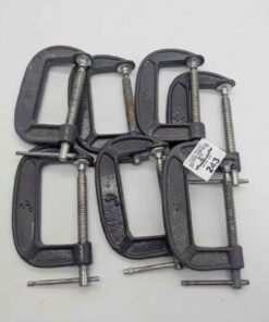 4" C clamps