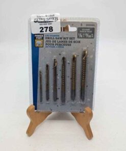 Powerfist drill saw bit set