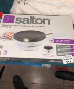 Salton Cordless Crepe and tortilla maker