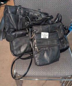 Black hand bags