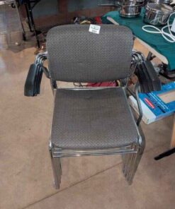 Stackable arm chairs