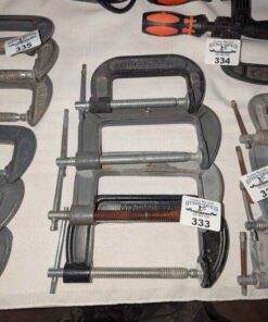 Mastercraft C clamps (4)