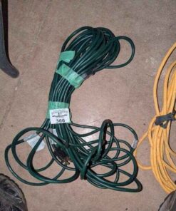 Green extension cord